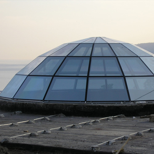 Ремонт стеклянного купола Краснозаводск