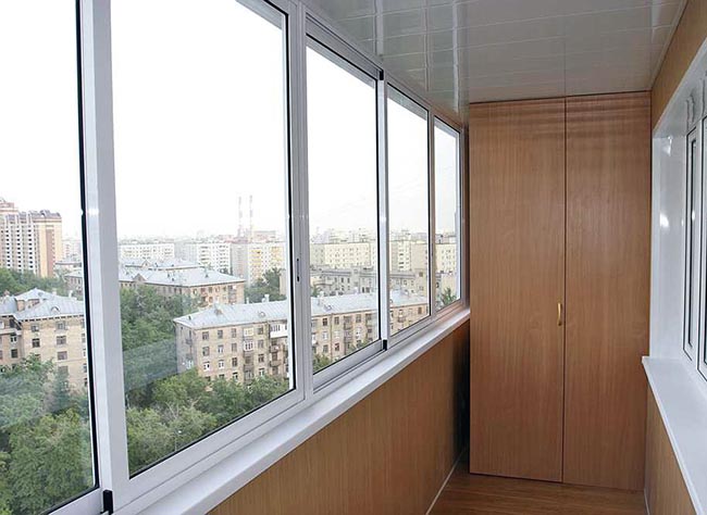 Холодное остекление балконов и лоджий Краснозаводск
