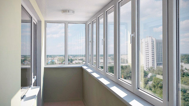 Пластиковые окна на балконы и лоджии с установкой Краснозаводск