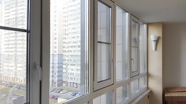Металлопластиковое остекление балконов Краснозаводск