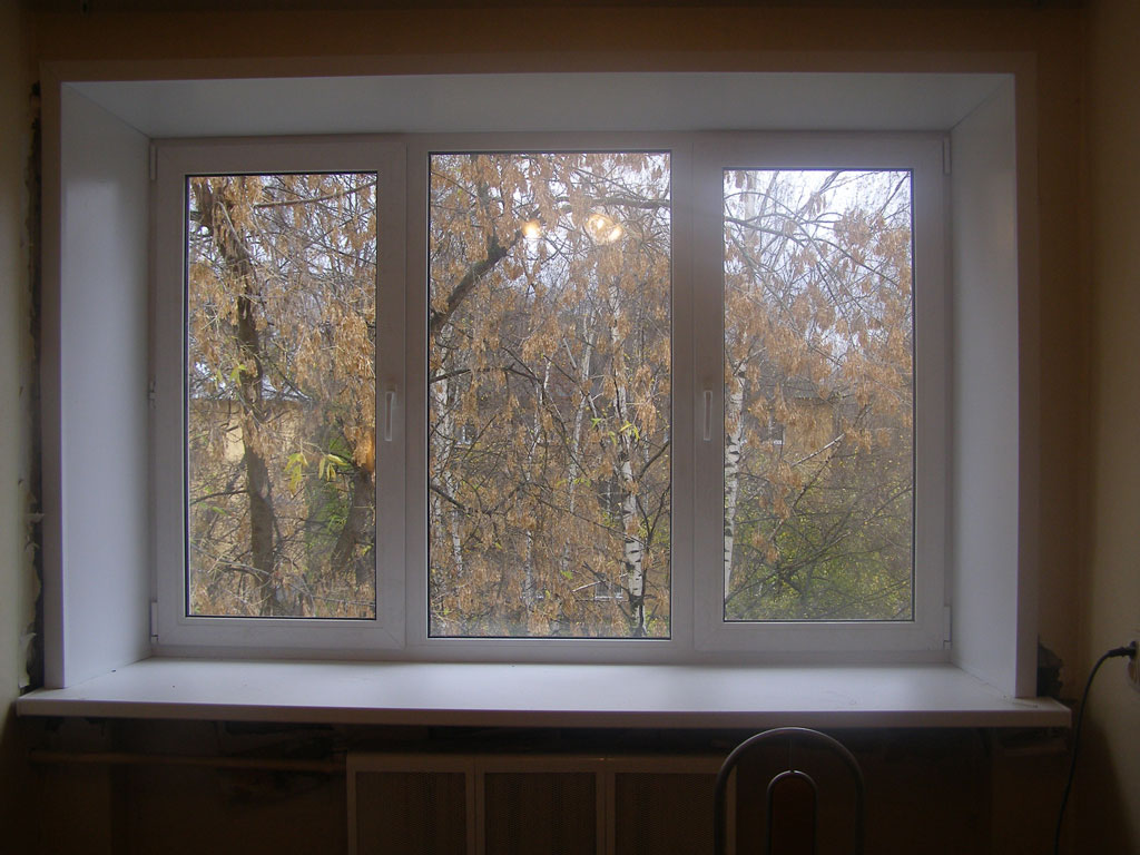 Готовые пластиковые окна для дачи и дома Краснозаводск