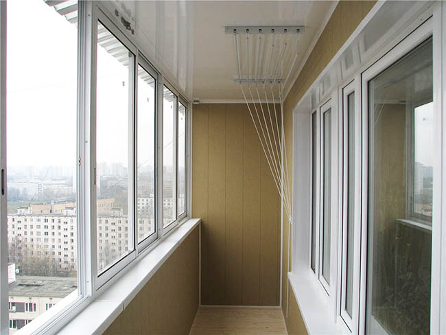 Металлическое стальное остекление балконов Краснозаводск